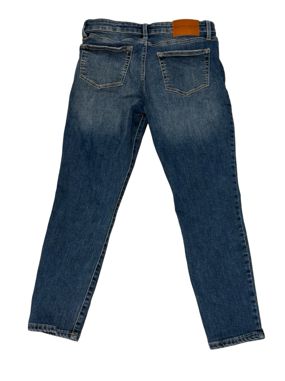 Lucky Brand Women’s Size 8 Straight Leg Medium Wash Denim Jeans - Picture 2 of 3